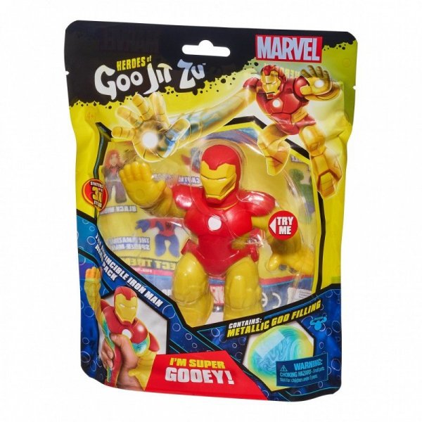 Tm Toys Figurka Goo Jit Zu Marvel Invicible Iron Man