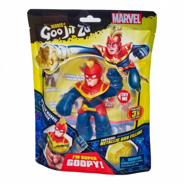 Tm Toys Figurka Goo Jit Zu Marvel Kapitan Marvel