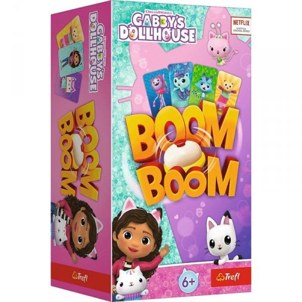 Trefl Gra Boom Boom Koci Domek Gabi (Gabbys Dollhouse)