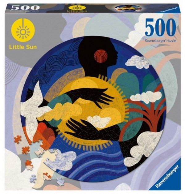 Ravensburger Polska Puzzle 500 elementów Małe Słońce Czucie