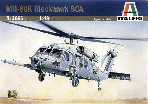 Italeri Model plastikowy ITALERI MH-60K Blackhawk SOA