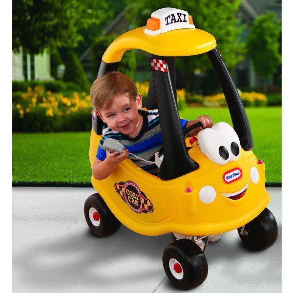 Little Tikes Samochód Cozy Coupe żółty Taxi
