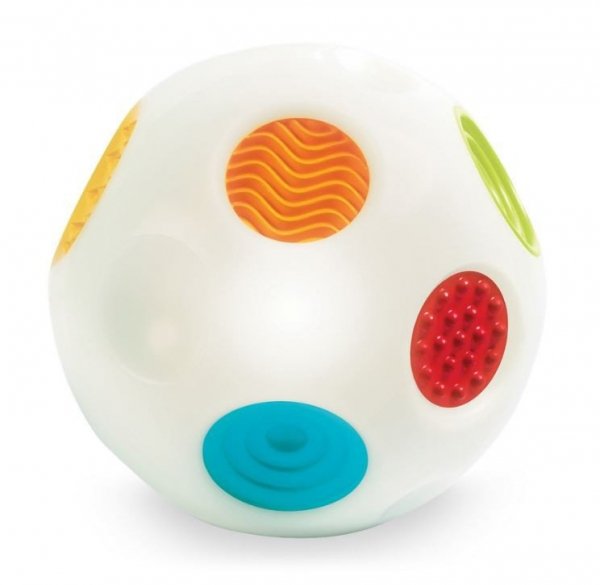 B-kids Infantino Sensoryczna tęczowa piłka