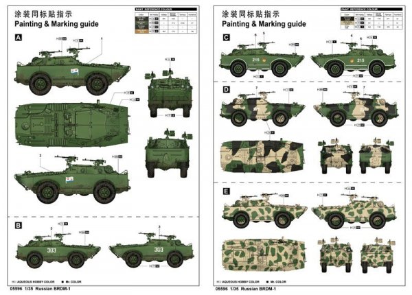 Trumpeter Model plastikowy Russian BRDM-1