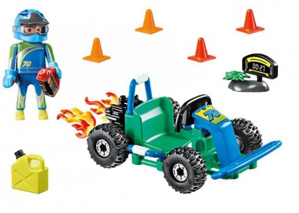 Playmobil Zestaw z figurkami City Life 70292 Zestaw upominkowy &quot;Wyścig Go-Kart&quot;