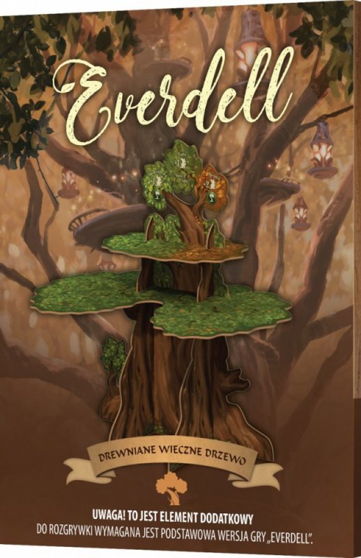Rebel Gra Everdell Drewniane Wieczne Drzewo