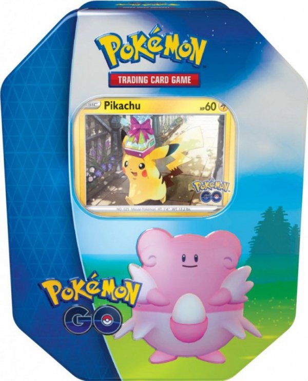Pokemon TCG Karty Pokémon Go Tin Box Blissey