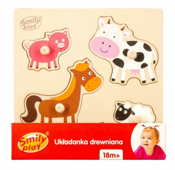 Smily Play Układanka drewniana