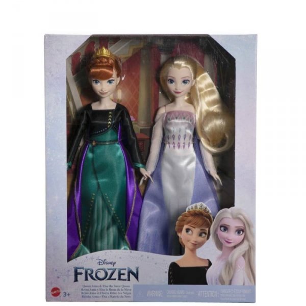 Mattel Disney Frozen Zestaw lalek Anna i Elsa