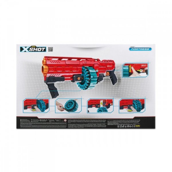 ZURU X-Shot Wyrzutnia Excel Fortress 48 strzałek