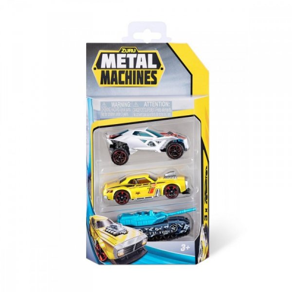 ZURU Metal Machines Auta 3-pak seria 2