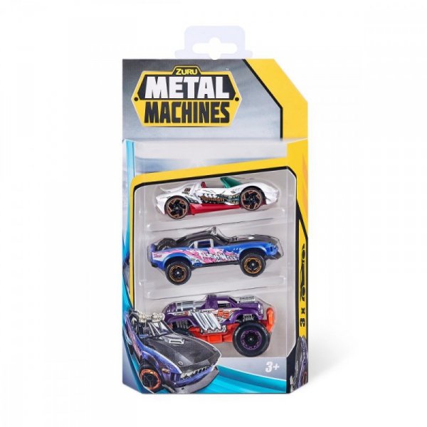 ZURU Metal Machines Auta 3-pak seria 2