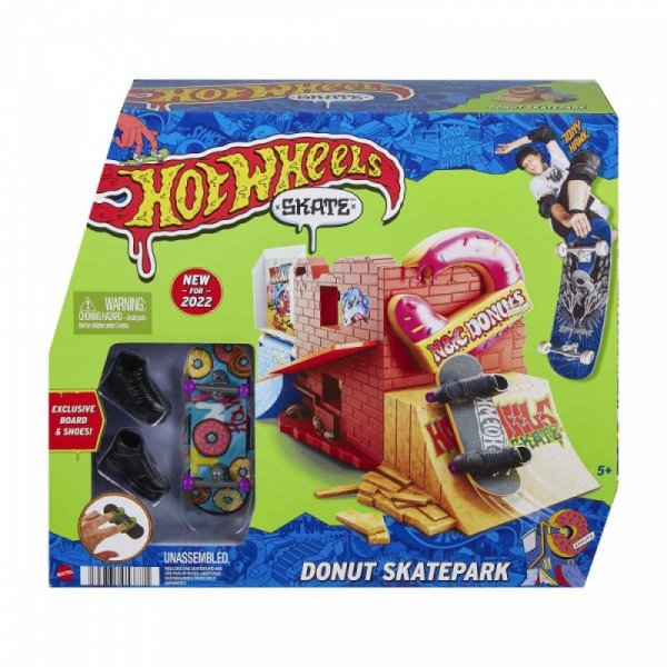 Hot Wheels Zestaw Skate Donut Skatepark