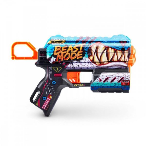 ZURU X-Shot Wyrzutnia SKINS FLUX (8 Strzałek) Beast Out