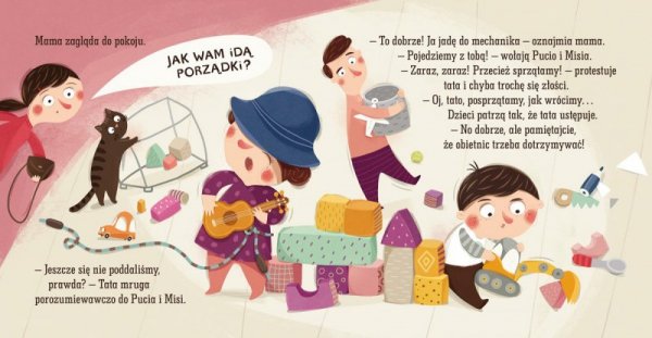 Nasza księgarnia Książeczka Pucio robi porządek