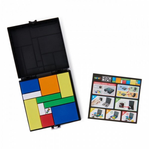 Spin Master Gra Rubiks: Gridlock Logiczna układanka