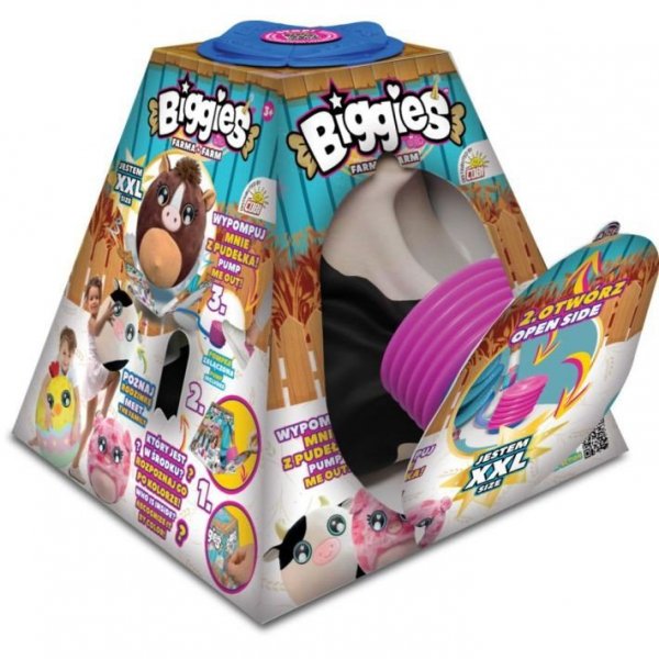 Cobi Biggies Maskotka do pompowania XXL Krówka łaciata