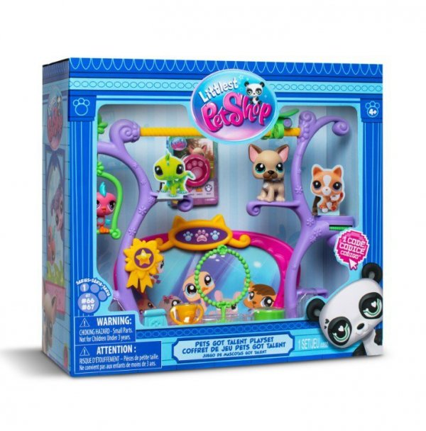 Tm Toys Littlest Pet Shop Zestaw Zwierzaki mają talent + 2 figurki