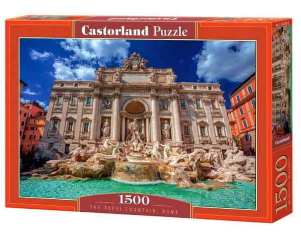 Castor Puzzle 1500 elementów Fontanna di Trevi