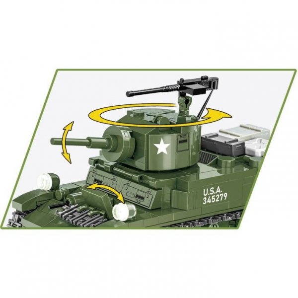 Cobi Klocki Klocki M3 Stuart 511 klocków