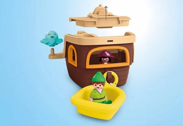 Playmobil Zestaw z figurkami JUNIOR & Disney Piracki statek Piotrusia Pana