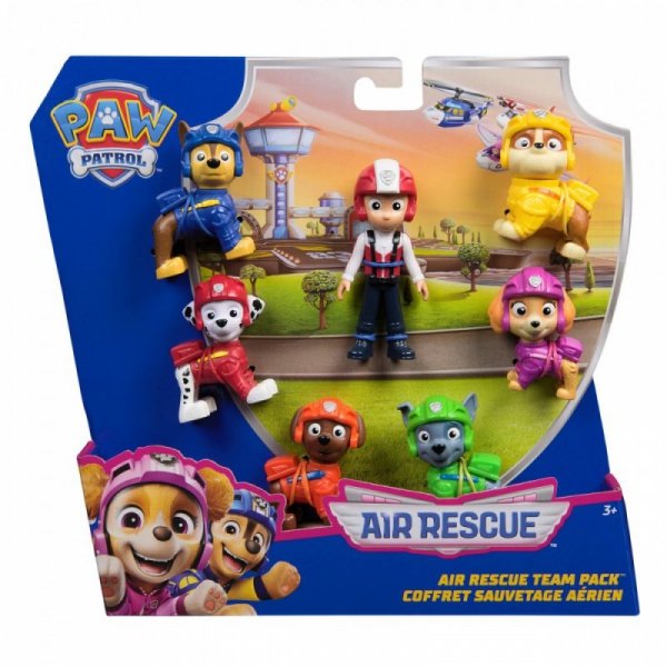 Spin Master Zestaw figurek Psi Patrol Air Rescue