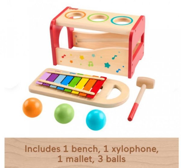 Fisher Price Wood Zabawka muzyczna Cymbałki Drewno