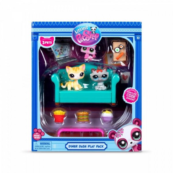 Tm Toys Zestaw figurek Littlest Pet Shop G7 S3 Podwieczorek