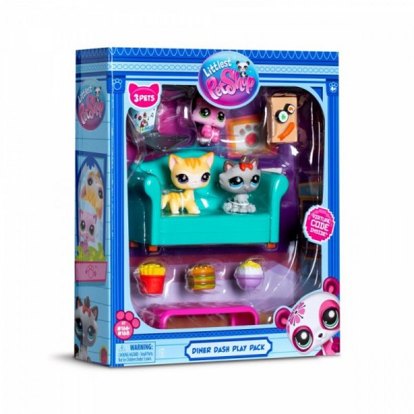 Tm Toys Zestaw figurek Littlest Pet Shop G7 S3 Podwieczorek