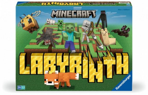 Ravensburger Polska Gra Labyrinth Minecraft