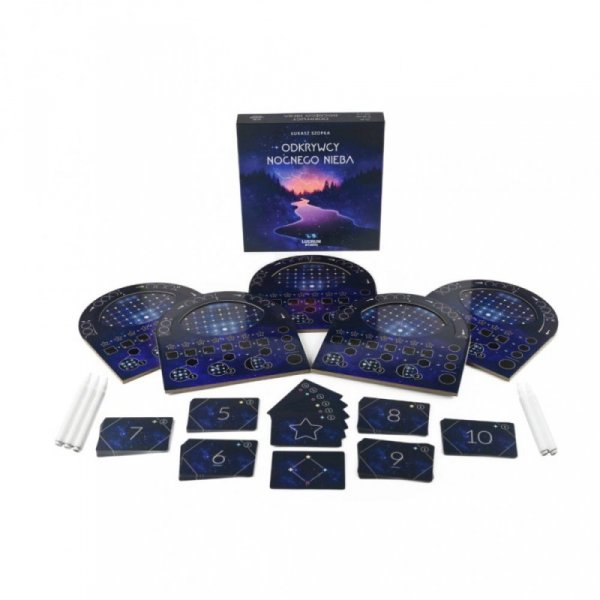 LUCRUM GAMES Gra Odkrywcy nocnego nieba