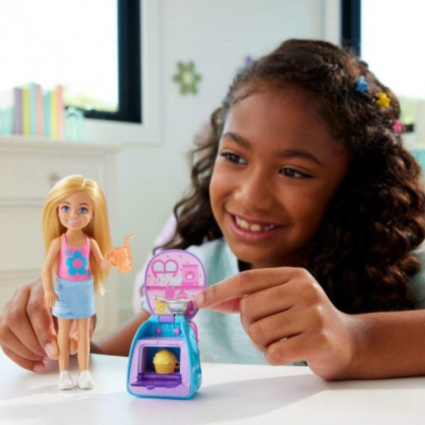 Mattel Lalka Barbie Chelsea Plecak z kotkiem