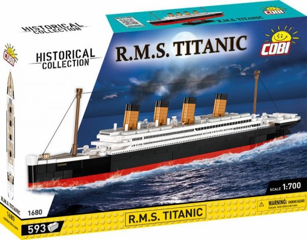 COBI 1680 Historical Collection R.M.S. Titanic 593 klocki