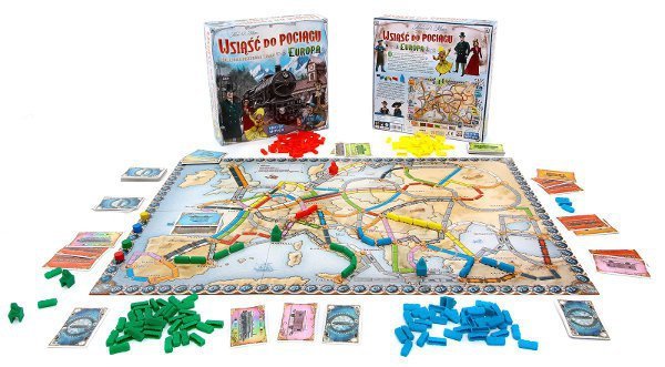 PROMO Wsiąść do pociągu: Europa 721102 gra REBEL