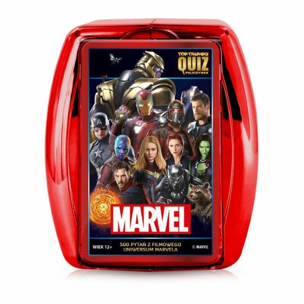 PROMO Marvel Strażnicy Galaktyki Quiz Top Trumps 00006 WINNING MOVES