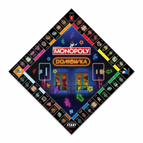 Monopoly Domówka gra 03920 WINNING MOVES