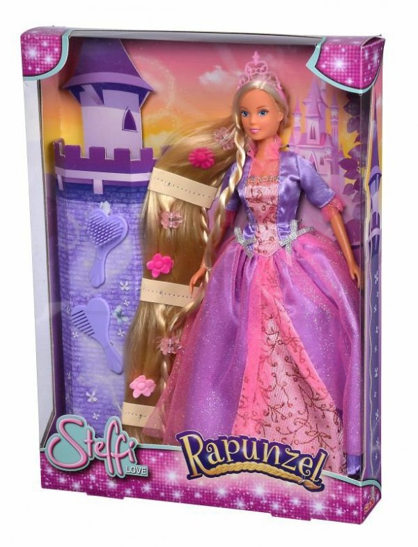 Lalka Steffi Love Rapunzel z bardzo długimi włosami mix cena za 1 szt