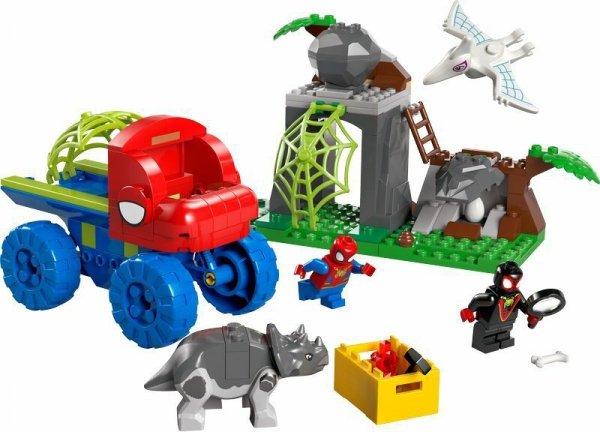 LEGO 11199 SPIDAY Misja ratunkowa zespołu Spidey’ego w dinoterenówce 6p