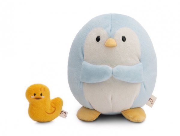 NICI 61149 Maskotka Pingwin Waddle 16cm z kaczką w pudełku prezentowym MyMochi