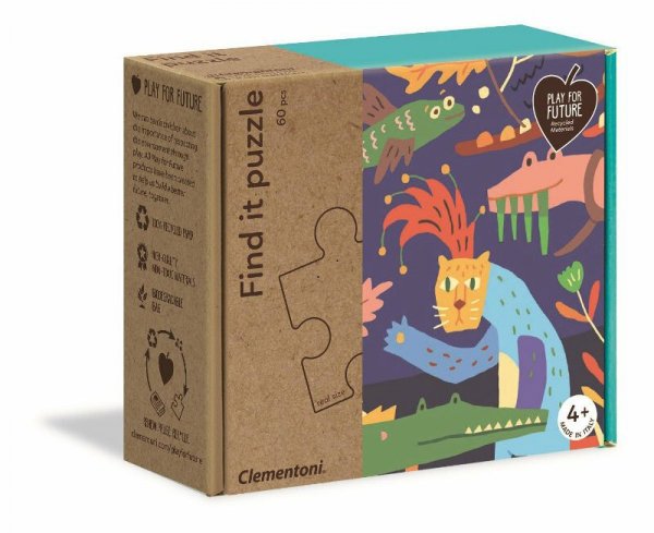 PROMO Clementoni Puzzle 60el Play for future Znajdź to Lato 50172