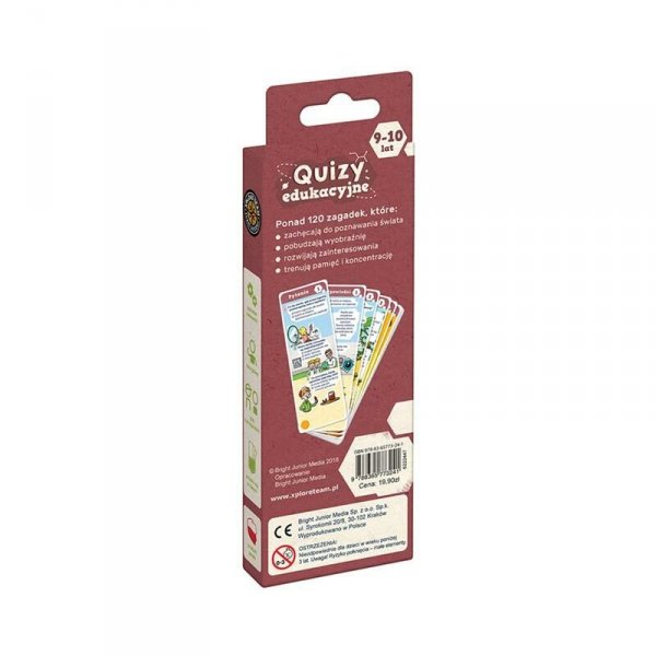 Xplore Team Quizy edukacyjne 9-10 lat