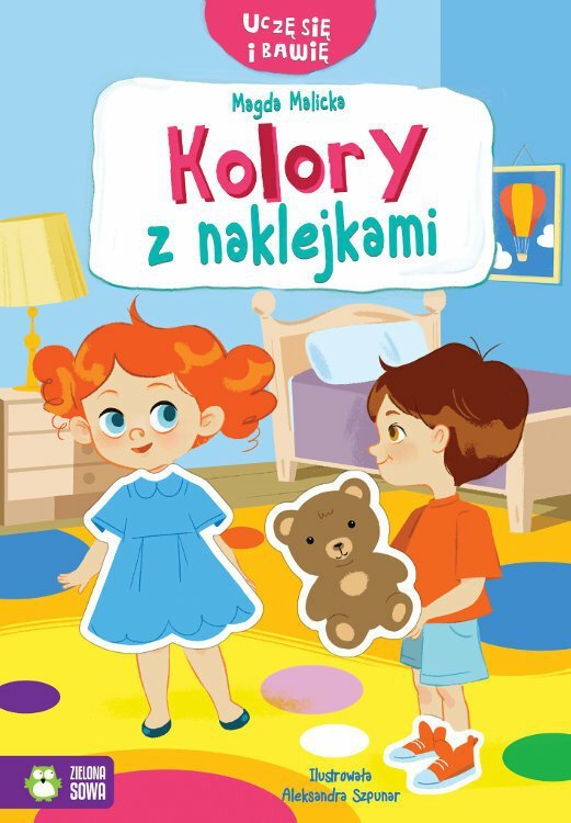 Książka Uczę się i bawię. Kolory z naklejkami