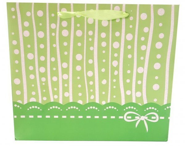 Torebka ozdobna prezentowa 4wz 1449B 31x26x12cm p12, mix cena za 1 szt