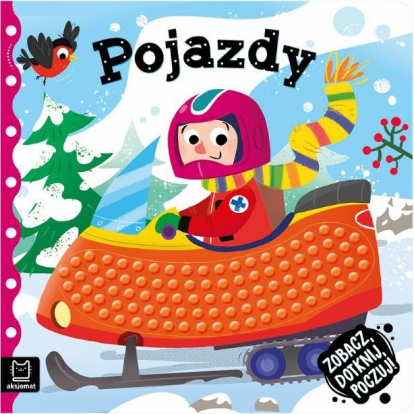 Książeczka sensoryczna. Zobacz, dotknij, poczuj. Pojazdy