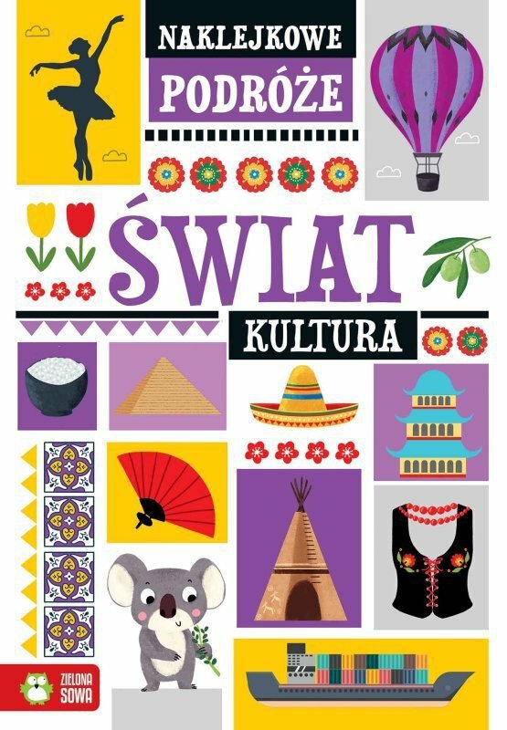 Książka Naklejkowe podróże. Świat. Kultura