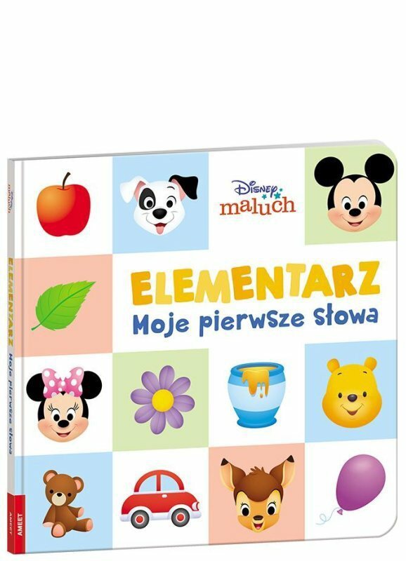 Książka Disney Maluch. Elementarz. Moje pierwsze słowa. WOR-9201