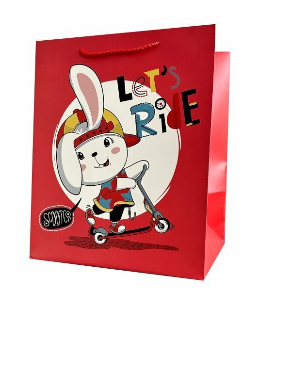 Torebka ozdobna prezentowa 4wz 4645L 26x32x25cm szerokie dno mix cena za 1 szt