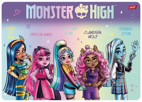 Podkład laminowany A3 Monster High p10 cena za 1 szt