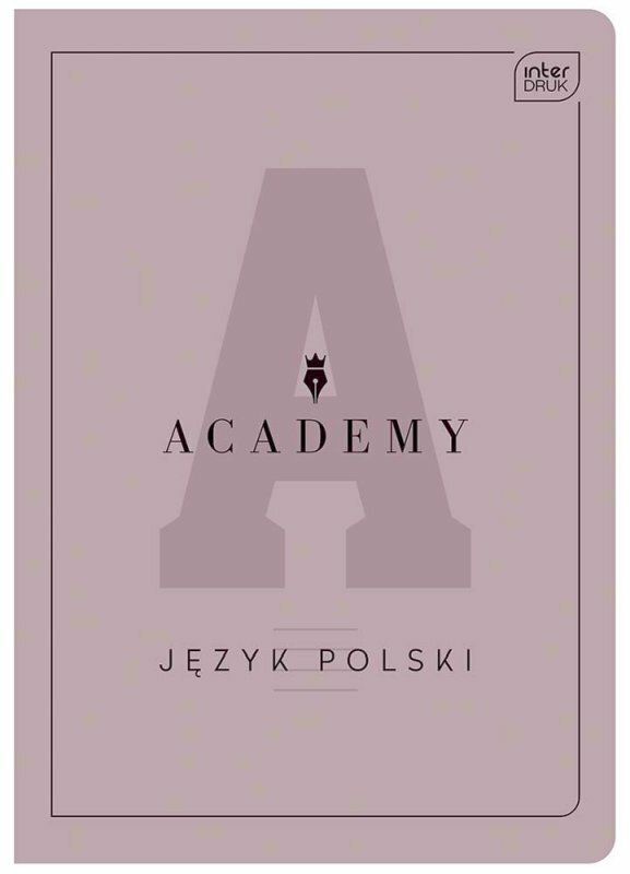 Zeszyt A5 60k linia M 90g Polski ACADEMY