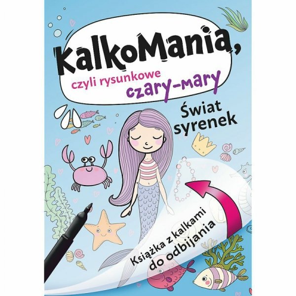 Świat syrenek. Kalkomania Ks97160 Trefl